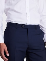 MOSS Blue Italian Slim Fit Trousers - Image 3 of 3