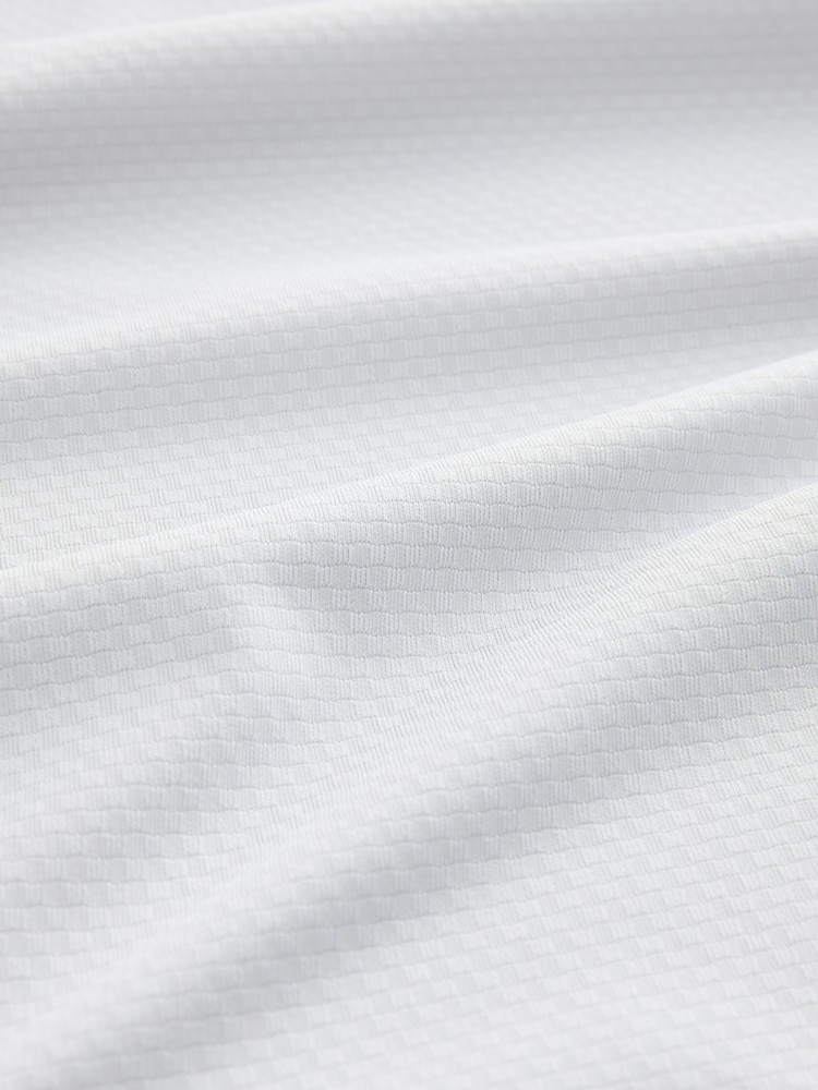 Light Grey Active Gym Textured Training T-Shirt - Image 11 of 11