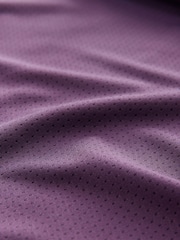 Purple Active T-Shirt with Contrast Back Panel - Image 8 of 9