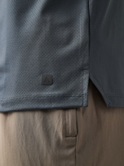 Slate Grey Active T-Shirt with Contrast Back Panel - Image 5 of 8