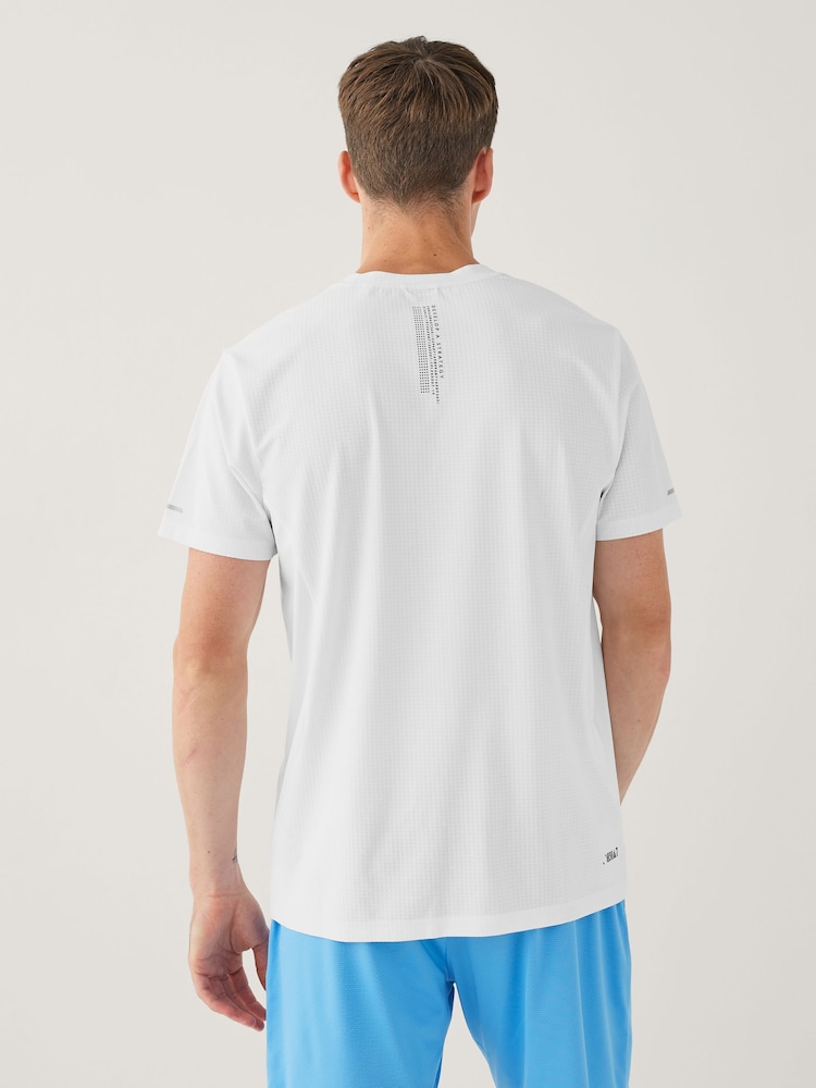 White Active Utility Style Training T-Shirt - Image 1 of 9 White Active Utility Style Training T-Shirt - Image 1 of 9