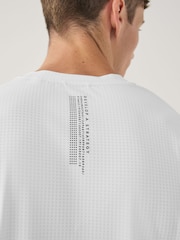 White Active Utility Style Training T-Shirt - Image 3 of 9