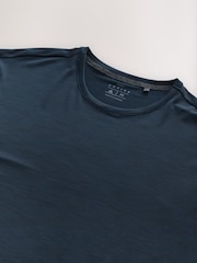 Blau & Marineblau - Aktiv-T-Shirt für Fitnessstudio und Training - Image 7 of 7