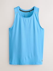 Blue Active Gym Textured Training Vest - Image 7 of 9