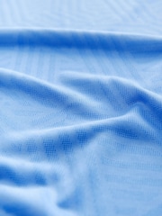 Blue Active Jacquard T-Shirt - Image 2 of 5