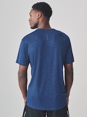 Cobalt Blue Active Gym Training T-Shirt - Image 3 of 9