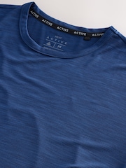 Cobalt Blue Active Gym Training T-Shirt - Image 9 of 9