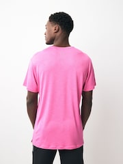 Pink - Aktiv-T-Shirt für Fitnessstudio und Training - Image 3 of 9