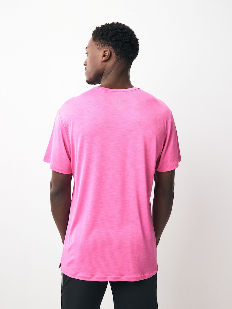 Pink - Aktiv-T-Shirt für Fitnessstudio und Training - Image 3 of 9
