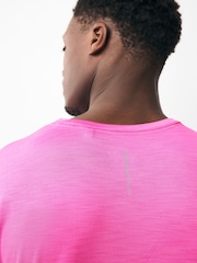 Pink - Aktiv-T-Shirt für Fitnessstudio und Training - Image 5 of 9