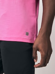 Pink - Aktiv-T-Shirt für Fitnessstudio und Training - Image 6 of 9
