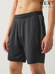 Navy Blue Active Training Gym Shorts - Image 1 of 5