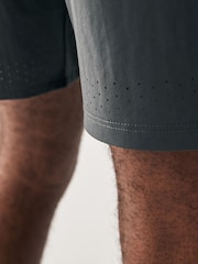 Slate Grey Active Cargo Gym Training Shorts - Image 8 of 12