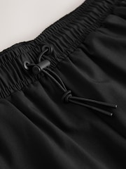 Black Active Cargo Gym Training Shorts - Image 7 of 10