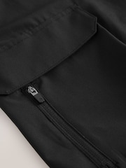 Black Active Cargo Gym Training Shorts - Image 9 of 10