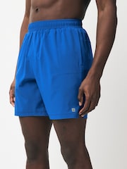 Cobalt Blue 7 Inch Active Gym Sports Shorts - Image 1 of 12