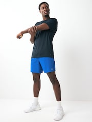 Cobalt Blue 7 Inch Active Gym Sports Shorts - Image 3 of 12