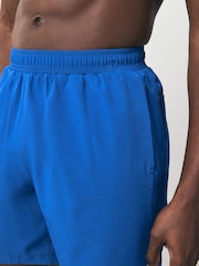 Cobalt Blue 7 Inch Active Gym Sports Shorts - Image 4 of 12