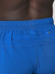 Cobalt Blue 7 Inch Active Gym Sports Shorts - Image 5 of 12
