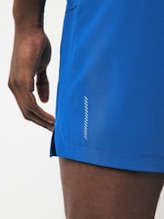 Cobalt Blue 7 Inch Active Gym Sports Shorts - Image 6 of 12