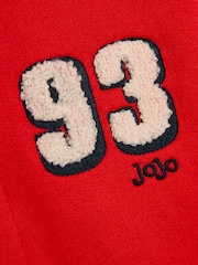 JoJo Maman Bébé Red Letterman Bomber Jacket - Image 3 of 3