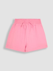 JoJo Maman Bébé Fucshia Pink Floral 2-Pack Pretty Shorts - Image 2 of 5