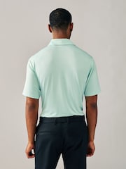 Зеленый - Active Golf Mesh Training Polo Shirt - Изображение 4 из 8