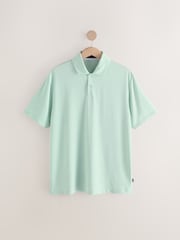 Зеленый - Active Golf Mesh Training Polo Shirt - Изображение 6 из 8