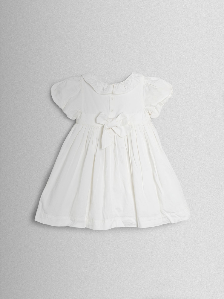 cream dress baby girl Confetti Bodice Baby Dress