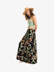 Roxy Floral Print Sweetwater Maxi Skirt - Bild 12 von 15