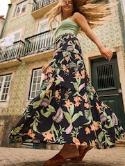 Roxy Floral Print Sweetwater Maxi Skirt - Bild 2 von 15