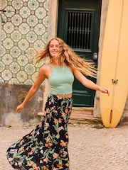 Roxy Floral Print Sweetwater Maxi Skirt - Bild 7 von 15