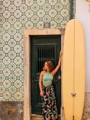 Roxy Floral Print Sweetwater Maxi Skirt - Bild 9 von 15