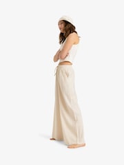 Roxy Cream Lekeitio Break Drawstring Trousers - Image 6 of 8