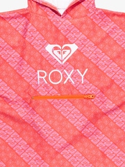 Roxy Pink Logo Hooded Poncho Towel - Image 3 of 3