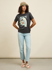 Roxy Cream Kattie Buckle Sliders - Image 7 of 9
