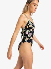 Roxy Floral Print One Piece Swimsuit - Imagen 4 de 5