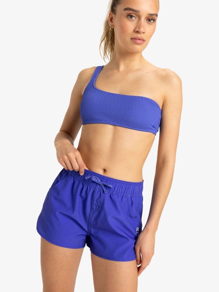 Roxy Blue Wave 2 Inch Logo Board Shorts - Image 1 of 1