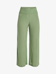 Roxy Green Along The Beach High Waist Trousers - Image 5 of 5