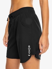 Roxy Black Wave 7 Inch Long Logo Board Shorts - Image 2 of 4