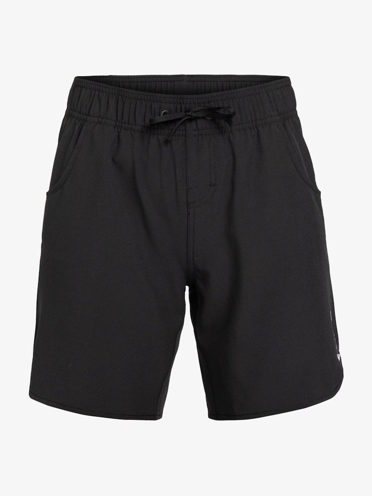 Roxy Black Wave 7 Inch Long Logo Board Shorts - Image 4 of 4