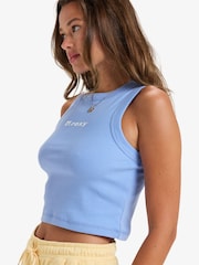 Roxy Blue Iconic Days Logo Tank Top - Image 3 of 6