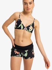 Roxy Black Tropical Print Endless Summer Shorts - Image 1 of 5