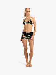 Roxy Black Tropical Print Endless Summer Shorts - Image 4 of 5