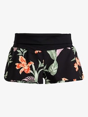 Roxy Black Tropical Print Endless Summer Shorts - Image 5 of 5