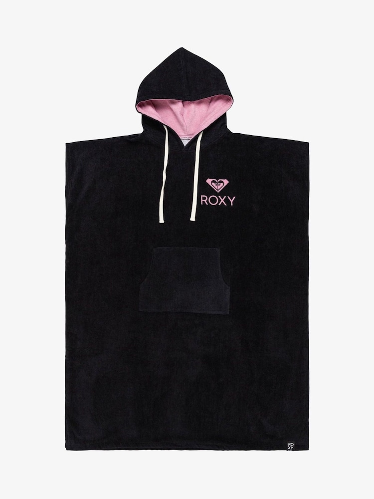 Roxy Infinite Lagoon Logo Hooded 100% Cotton Poncho Towel - Bild 1 von 3