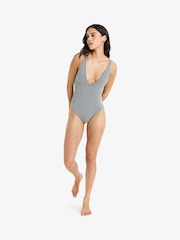 Roxy Black Gingham One Piece Swimsuit - Image 3 of 6