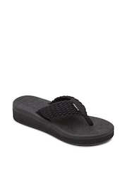 Roxy Black Caillay Platform Flip Flops - Image 7 of 9