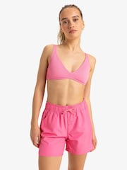Roxy Pink Wave 5 Inch Mid Logo Board Shorts - Image 1 of 4