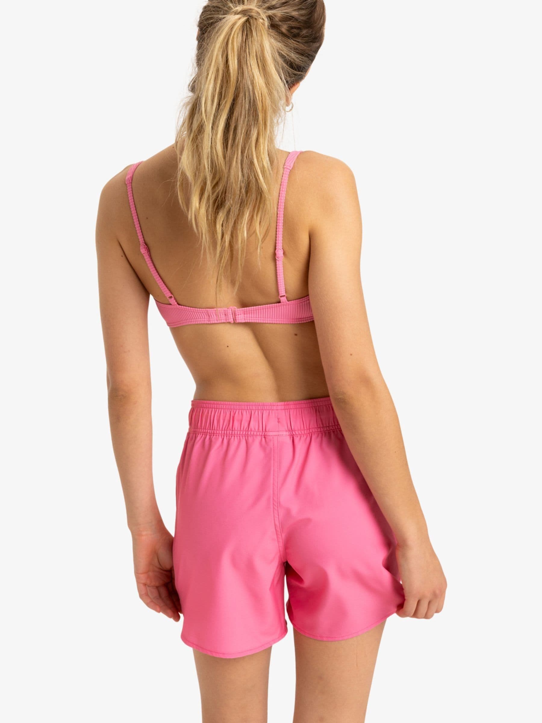 Buy Roxy Pink Wave 5 Inch Mid Logo Board Shorts from Next USA
